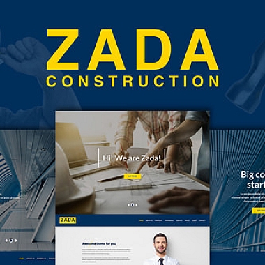 Zada – 建筑工程WordPress主题 – 1.0